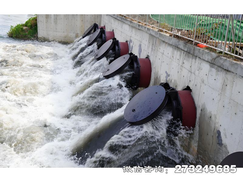 陕西海水堤防拍门