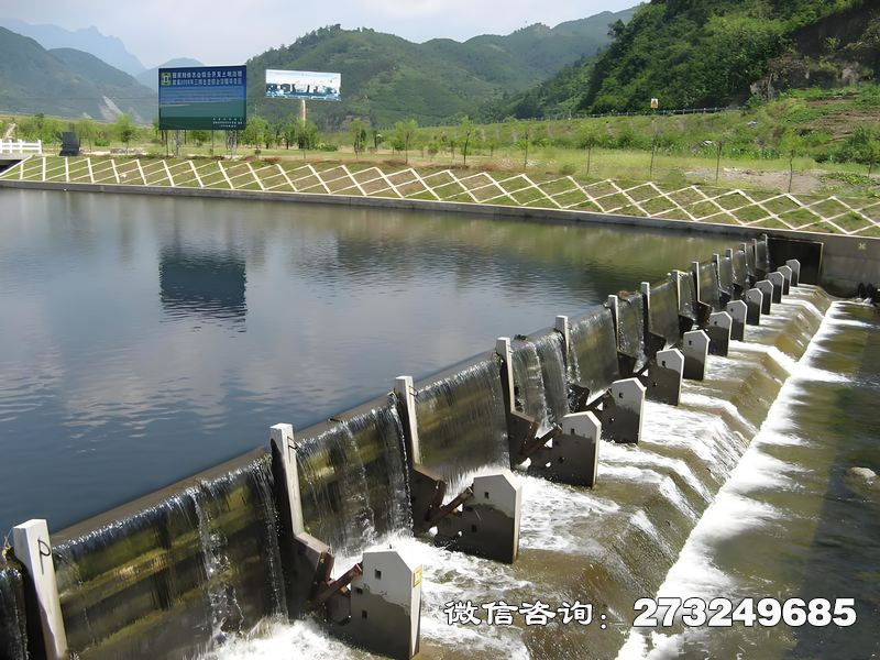 惠民县湖泊景观钢坝