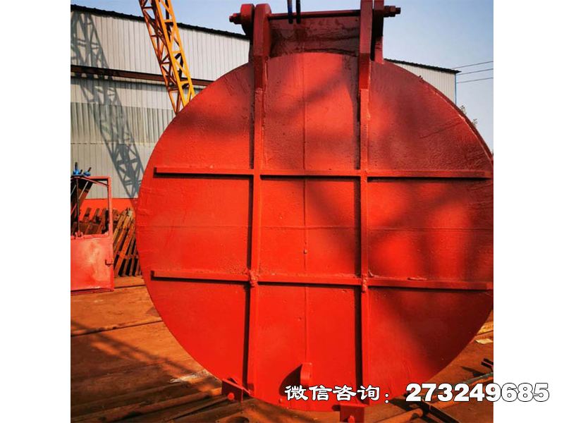 阿拉尔铸铁圆形分流拍门