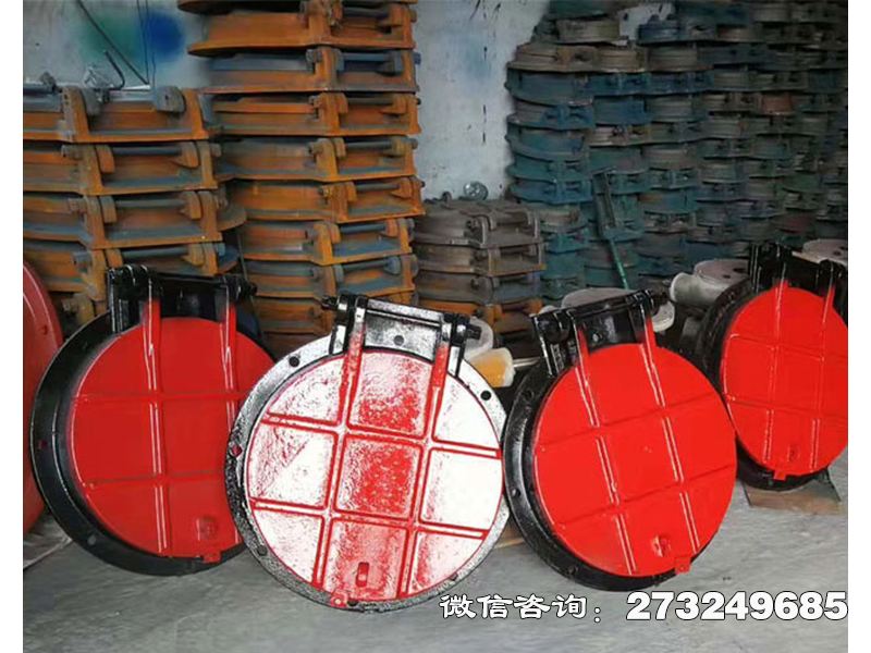 海南铸铁圆形农业灌溉拍门